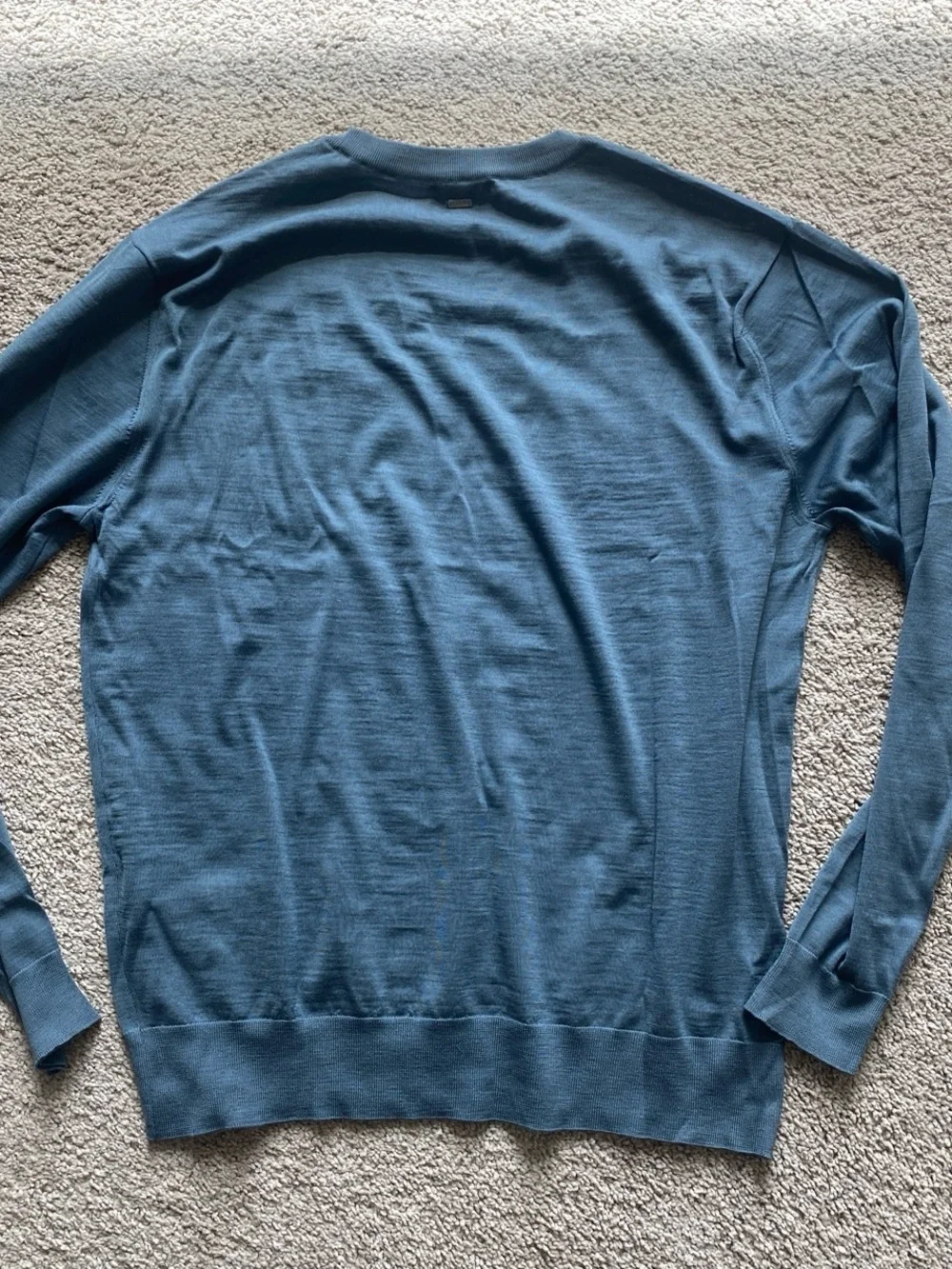 Vuori Mens Merino Fine Gauge Wool Sweater